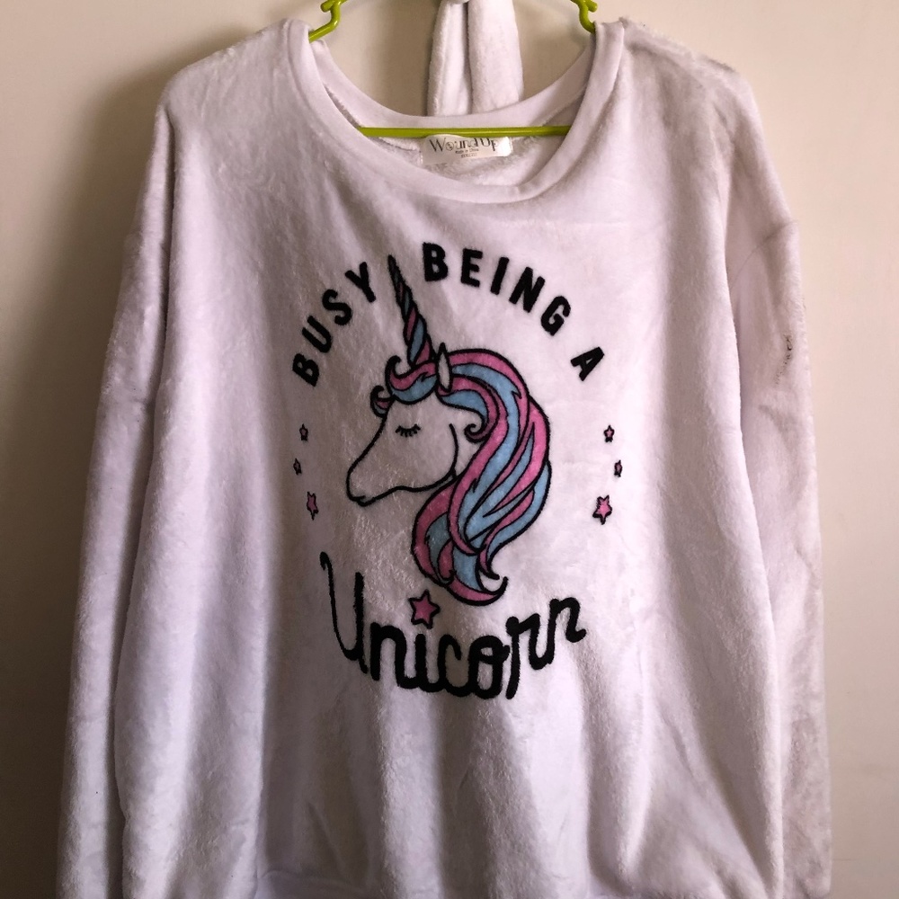 Unicorn Fleece Pullover